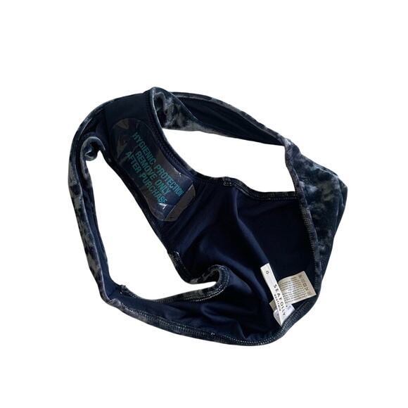 Seafolly Women’s Swim Crushed Blue Velvet Bikini Bottoms Size 6 - Picture 5 of 7